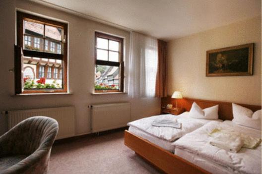 Hotel Zum Kanzler Stolberg i. Harz Buitenkant foto